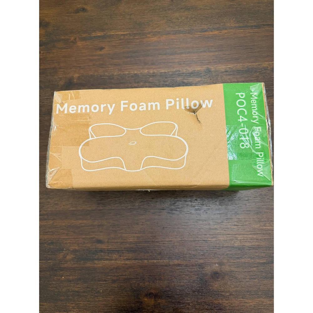 Z-HOM Memory Foam Pillow Ergonomic Contour Neck Support POC4-018 New